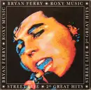 Double LP - Bryan Ferry / Roxy Music - Street Life - 20 Great Hits - Gatefold
