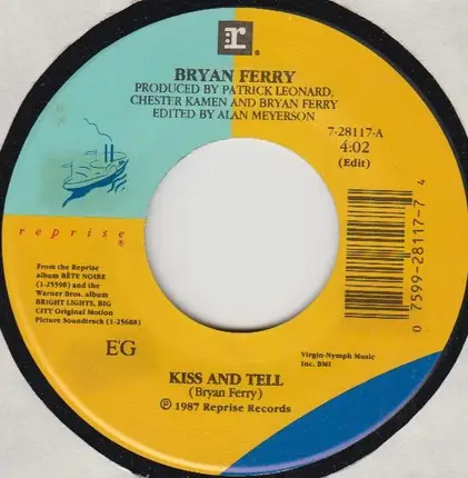 Bryan Ferry - Kiss And Tell