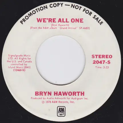 Bryn Haworth - We're All One