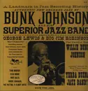 LP - Bunk Johnson And His New Orleans Band - Bunk Johnson And His Superior Jazz Band - +Insert
