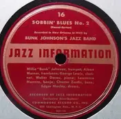 Bunk Johnson And His New Orleans Band - Sobbin' Blues No. 2 / Sometimes My Burden Is So Hard To Bear