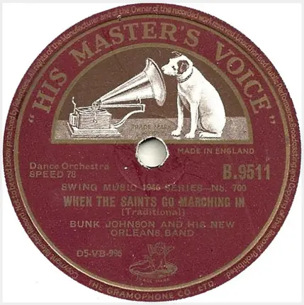 Bunk Johnson And His New Orleans Band - Darktown Strutters' Ball / When The Saints Go Marching In