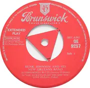 7inch Vinyl Single - Bunk Johnson And His New Orleans Band - Tishomingo Blues - EP