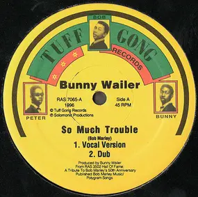 Bunny Wailer - So Much Trouble