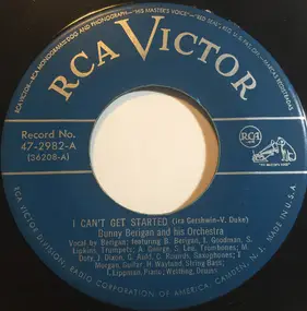 Bunny Berigan & His Orchestra - I Can't Get Started / The Prisoner's Song