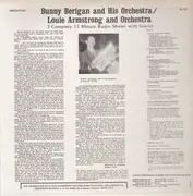 LP - Bunny Berigan / Louis Armstrong - 3 Complete 15 Minute Radio Shows with Guests