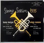 10'' - Bunny Berigan With Gene Gifford And His Orchestra / Wingy Manone With Adrian And His Tap Room Gang - Swing Session: 1935