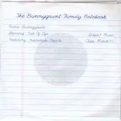 Bunnygrunt - Family Notebook
