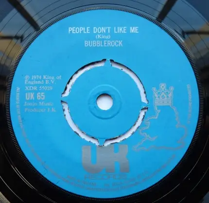Bubblerock - People Don't Like Me / People Will Say We're In Love