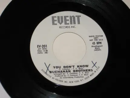 Buchanan Brothers - Get Down With The People