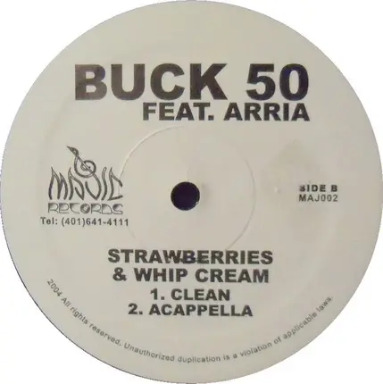 Buck 50 Feat. Arria - Strawberries & Whip Cream