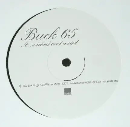 Buck 65 - Wicked And Weird