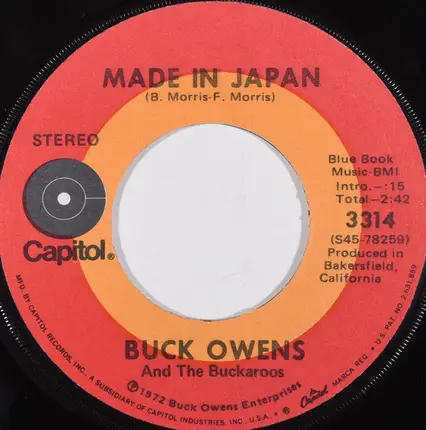 Buck Owens And His Buckaroos - Made In Japan
