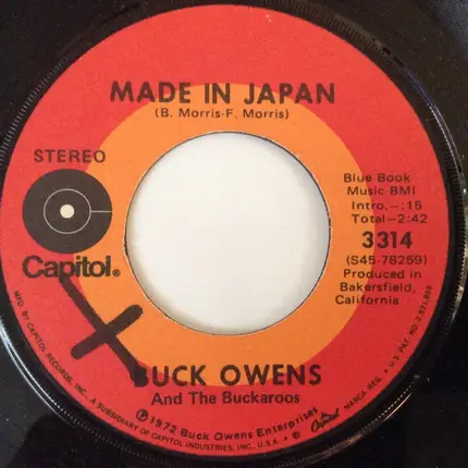 Buck Owens And His Buckaroos - Black Texas Dirt