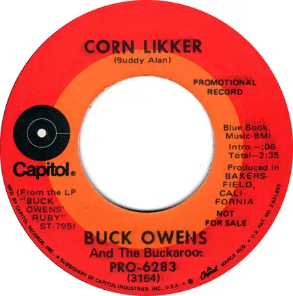 Buck Owens And His Buckaroos - Rollin' In My Sweet Baby's Arms