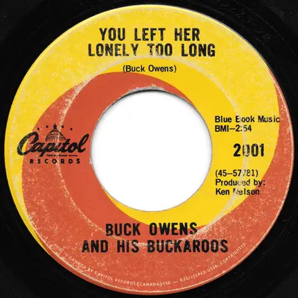 Buck Owens And His Buckaroos - You Left Her Lonely Too Long