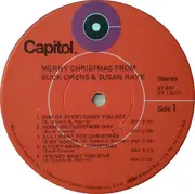 LP - Buck Owens & Susan Raye - Merry Christmas From Buck Owens & Susan Raye
