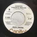 7inch Vinyl Single - Buck Owens - Meanwhile Back At The Ranch / Country Singer's Prayer