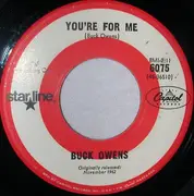 7inch Vinyl Single - Buck Owens - Above And Beyond / You're For Me