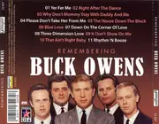 CD - Buck Owens - Remembering Buck Owens