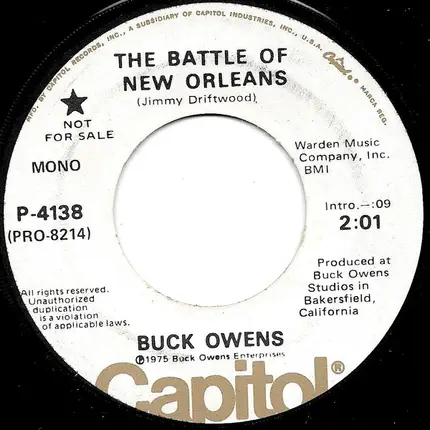Buck Owens - The Battle Of New Orleans