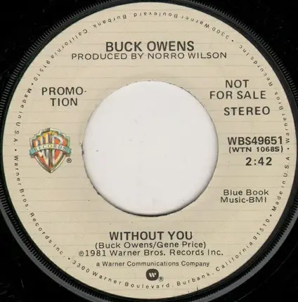 Buck Owens - Without You