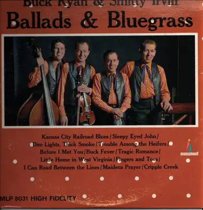 Buck Ryan & Jessie Smith "Smitty" Irvin - Ballads & Bluegrass