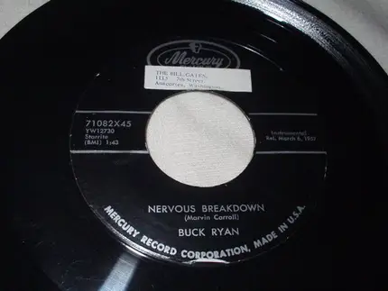 Buck Ryan - The Robert E. Lee / Nervous Breakdown