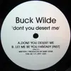 10'' - Buck Wilde - Dont You Desert Me - White Label