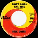 7'' - Buck Owens - Love's Gonna Live Here / Getting Used To Losing You