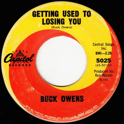 Buck Owens - Love's Gonna Live Here / Getting Used To Losing You