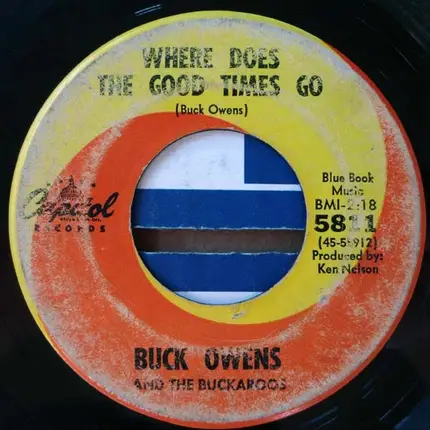 Buck Owens And His Buckaroos - Where Does The Good Times Go / The Way That I Love You