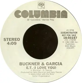 Buckner + Garcia - E.T. (I Love You)