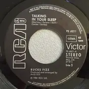 7inch Vinyl Single - Bucks Fizz - Talking In Your Sleep