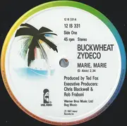 12inch Vinyl Single - Buckwheat Zydeco - Marie, Marie