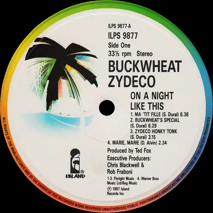 Buckwheat Zydeco - On a Night Like This