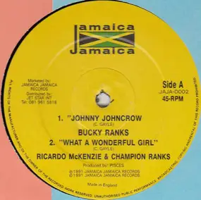 Ricardo McKenzie - Johnny JohnCrow / What A Wonderful Girl / I Still Haven't Found