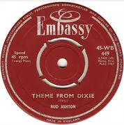7inch Vinyl Single - Bud Ashton / Jean Campbell - Theme From Dixie / Don't Treat Me Like A Child