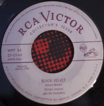 Bud Freeman's Summa Cum Laude Orchestra / Illinois Jacquet And His Orchestra - The Eel / Black Velvet