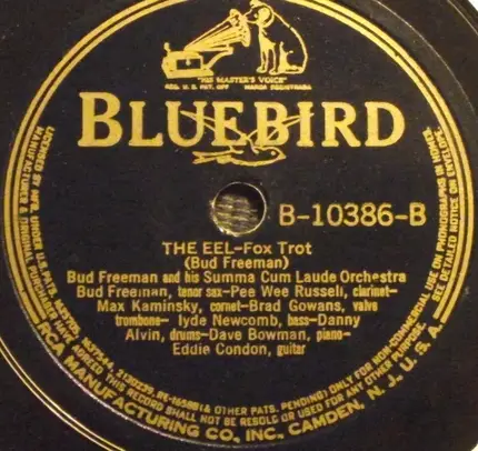 Bud Freeman's Summa Cum Laude Orchestra - China Boy / The Eel