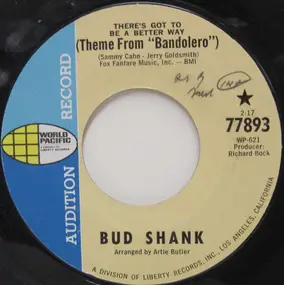 Bud Shank - (There's Got To Be A Better Way) Theme From 'Bandolero' / Tour D' Amour