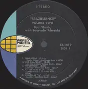 LP - Bud Shank Featuring Laurindo Almeida - Brazilliance Vol. 2