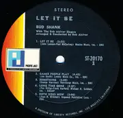 LP - Bud Shank With The Bob Alcivar Singers - Let It Be