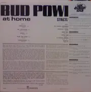 LP - Bud Powell - At Home - Strictly Confidential - Mono / OBI + Insert