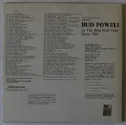 LP - Bud Powell - Blue Note Cafe Paris, 1961