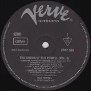 Double LP - Bud Powell - The Genius Of Bud Powell (Volume 2)