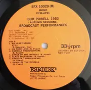 LP - Bud Powell - 1953 Autumn Sessions - Broadcast Performances