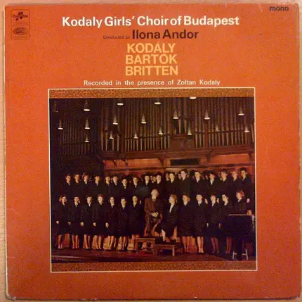 Kodály / Bartók / Britten - Part Songs