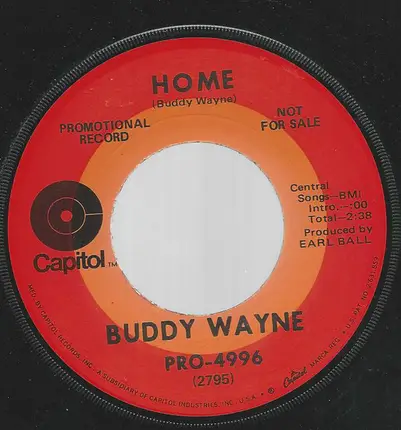Buddy Wayne - The Door Is Never Locked