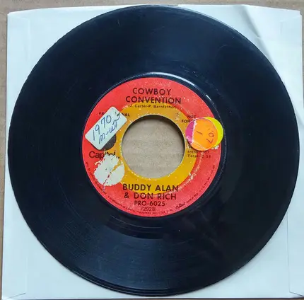 Buddy Alan , Don Rich - Cowboy Convention / We're All Gonna Get Together